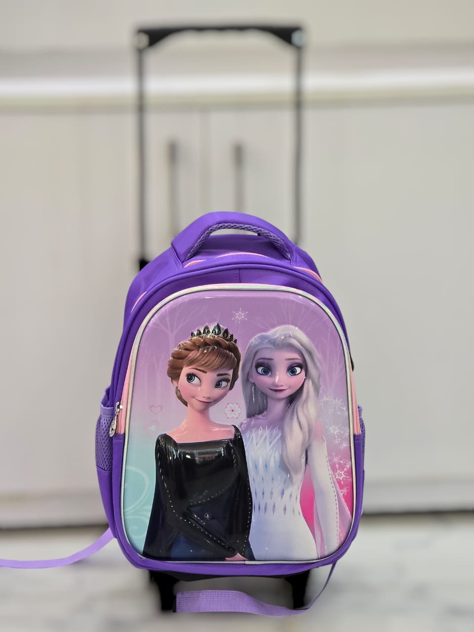 190# Whitesun Disney cartoon themed backpack trolley school bag for kindergarten girl birthday gift for daughter niece cousin granddaughter - Image 4