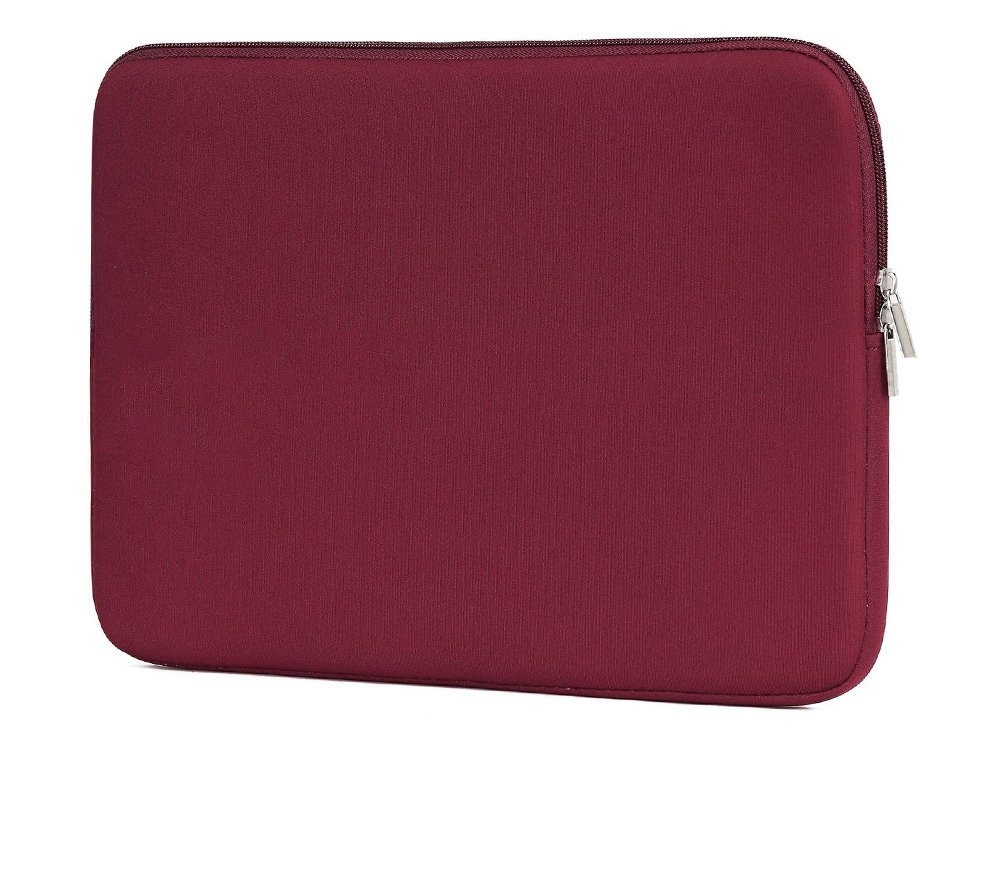 159# Whitesun;Super spongy laptop sleeve with double zippers 14″ inches laptop bag grey blue black maroon - Image 7