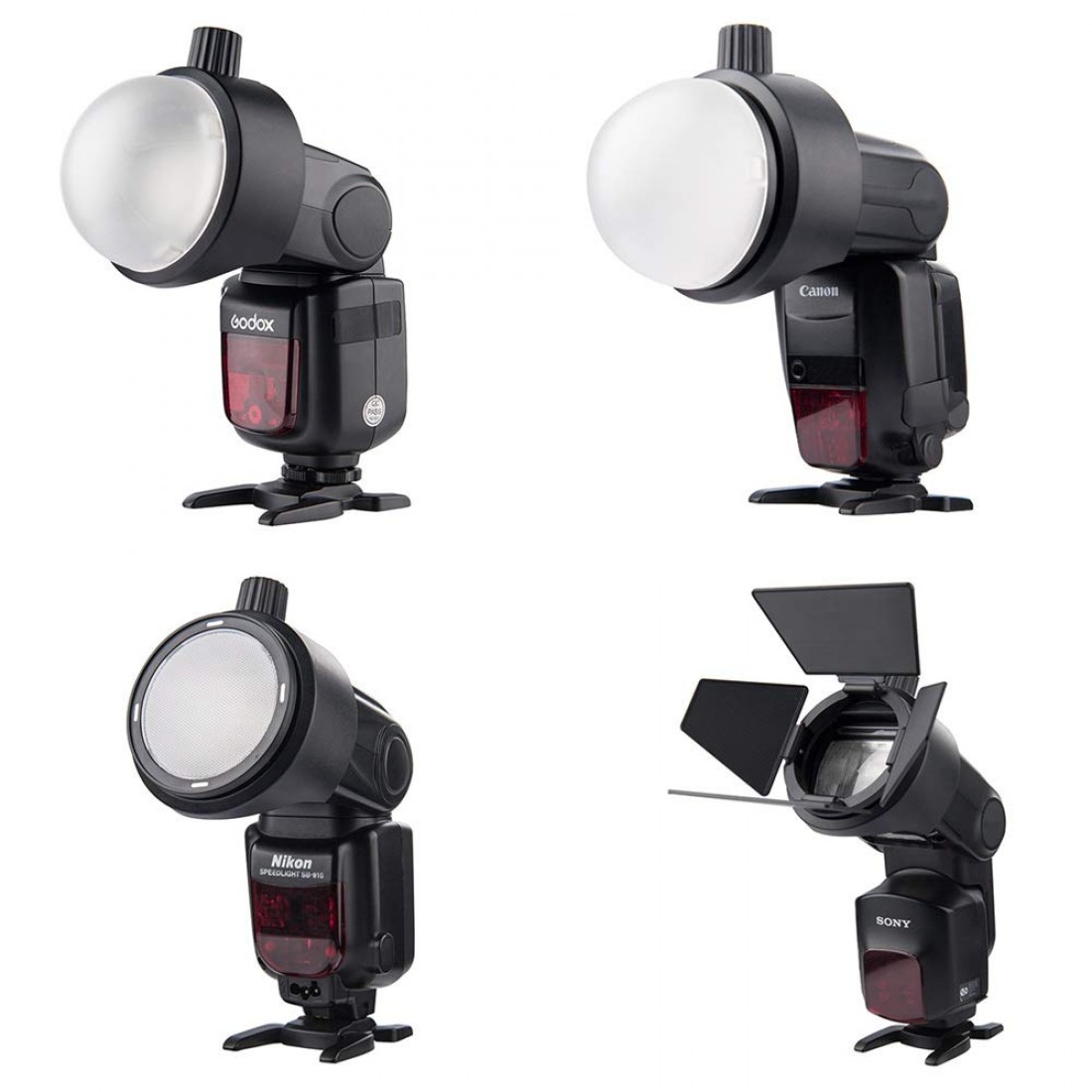 Godox S-R1 Round Head Magnetic Modifier Adapter