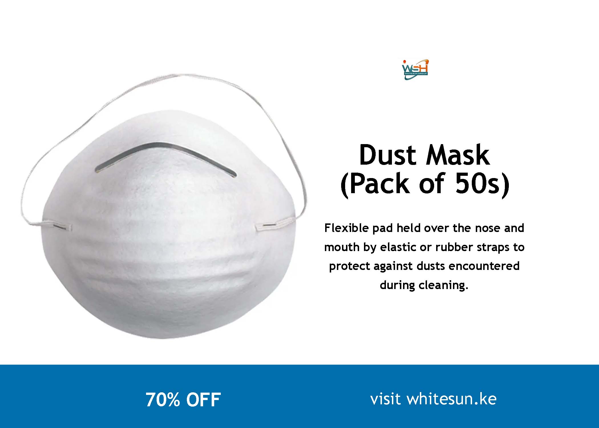 Dust Mask (Pack of 50s)