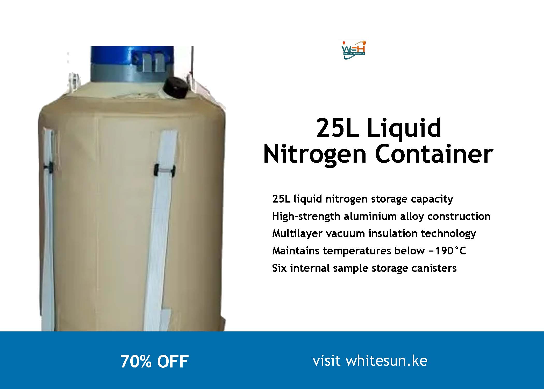 25L Liquid Nitrogen Container