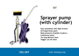 Sprayer pump (with cylinder)
