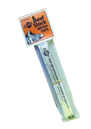 Beef Stock Weigh Tape