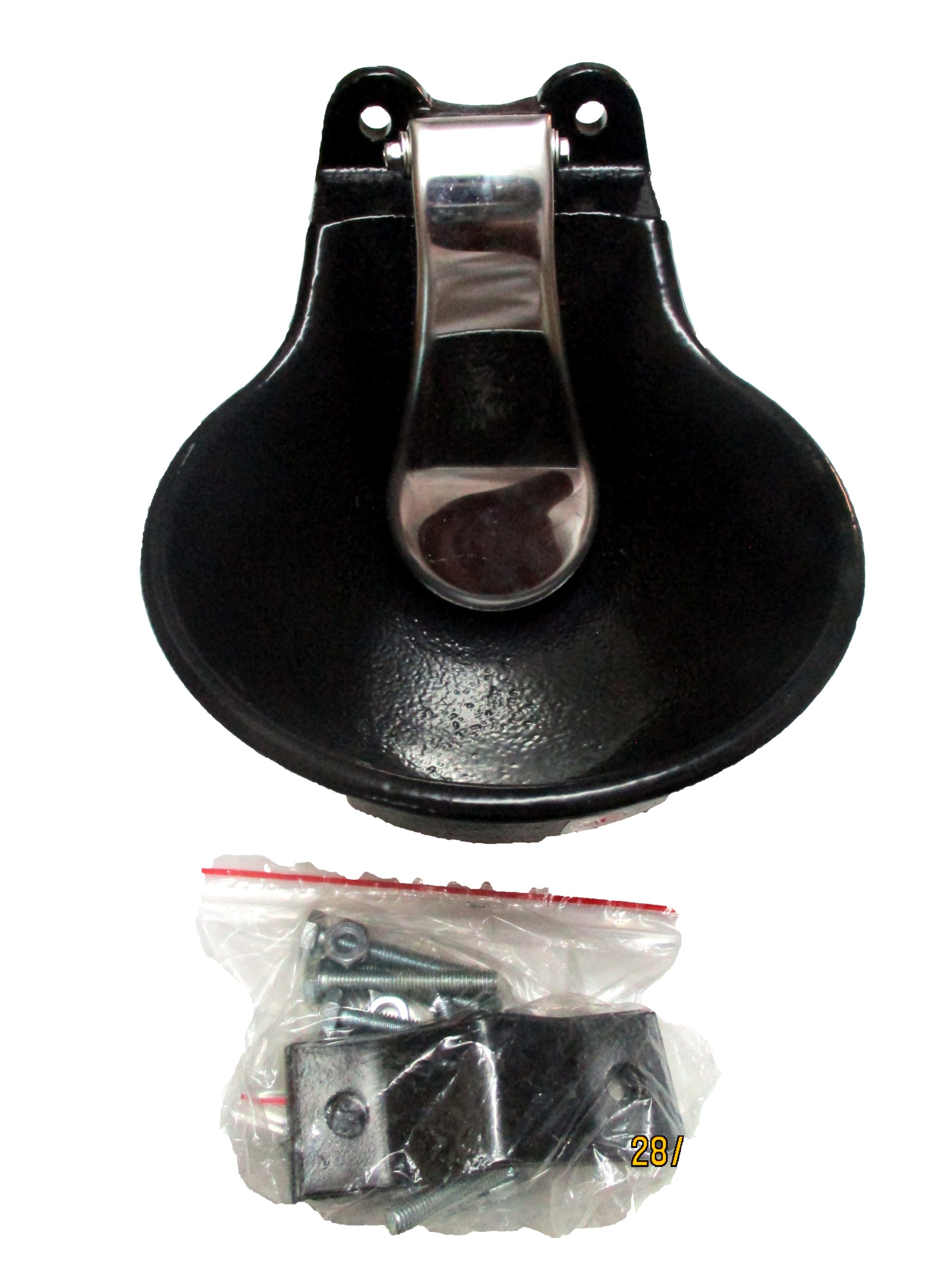 Black Cast Iron Cattle Bowl