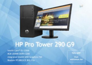 HP Pro Tower 290 G9 – Intel® Core™ i5-12500