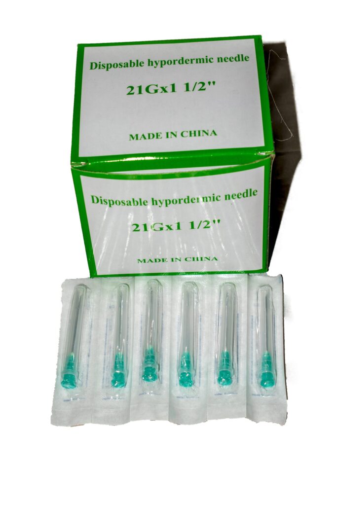 Disposable-Hypodermic-Needles-G21x1.5