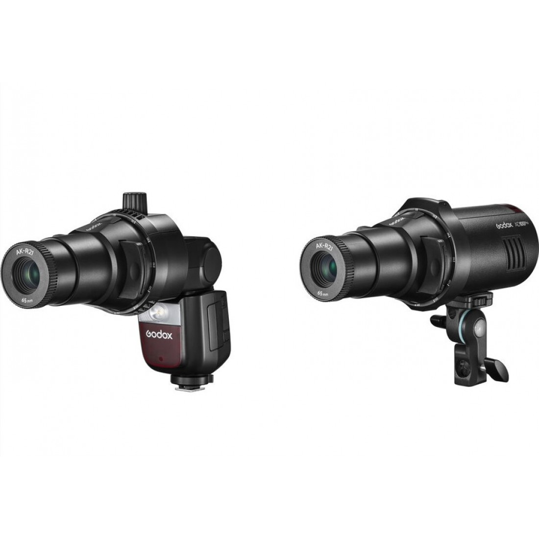 Godox AK-R21 Projection Attachment Kit for Round-Head Flashes - Image 4