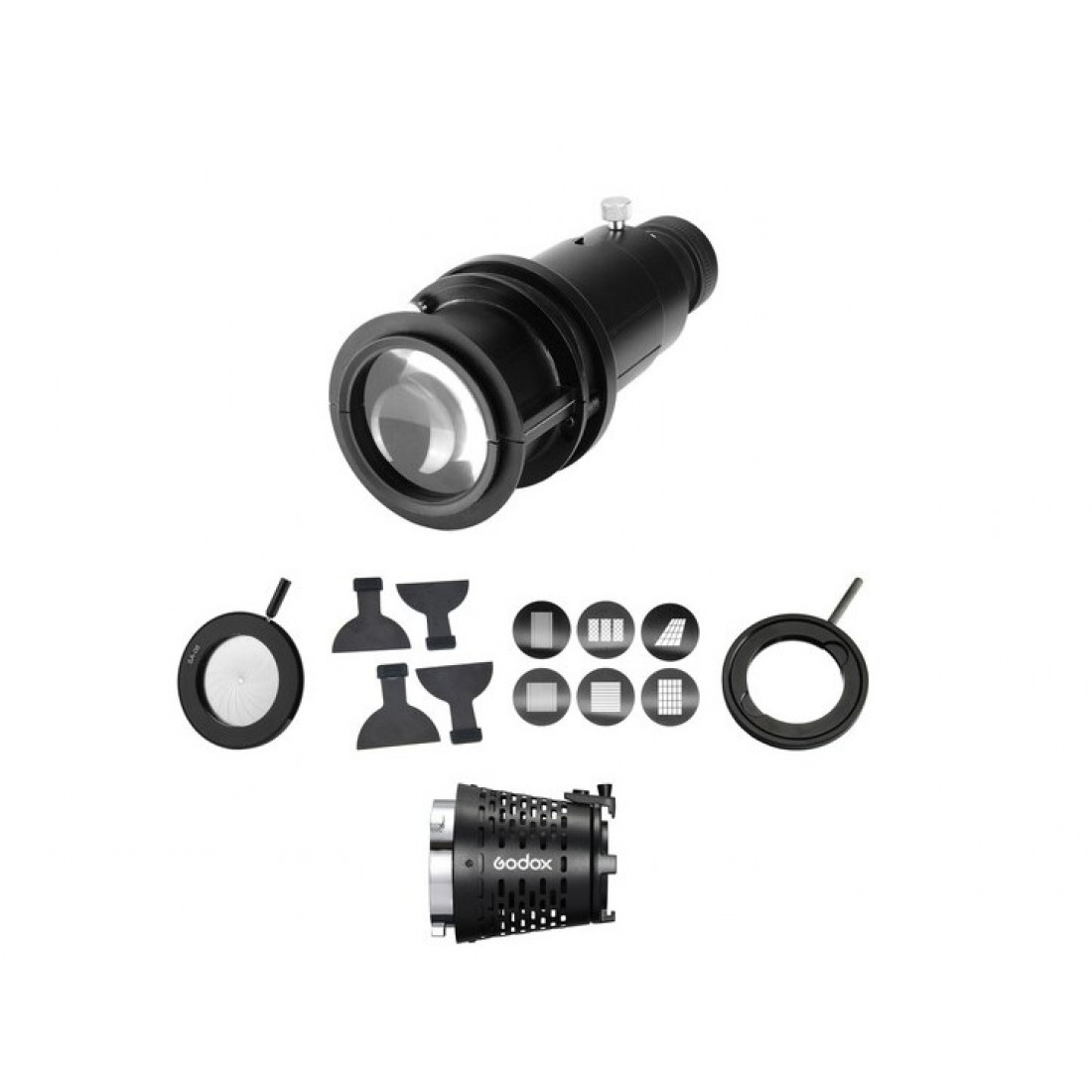 Godox Projection Kit for LED Light with Bowens Mount Adapter