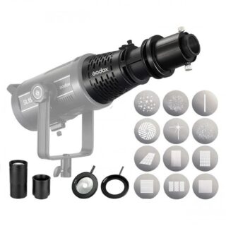 Godox Projection Pro Kit For LED Light with Bowens Adapter plus Lenses