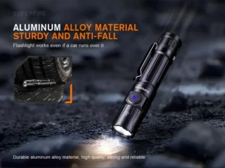 SUPERFIRE TN02 Magnetic EDC flashlight high-performance