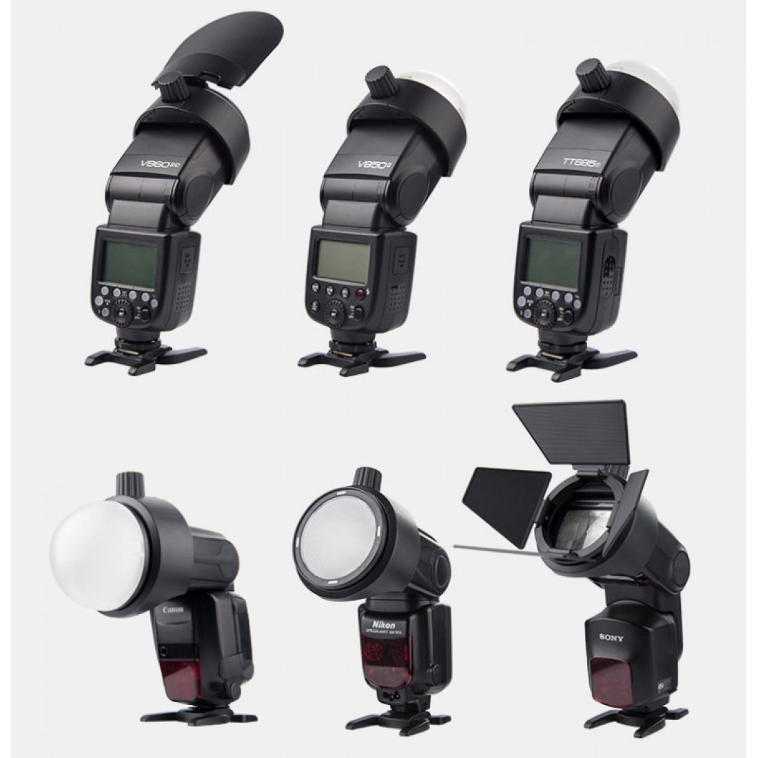 Godox S-R1 Round Head Magnetic Modifier Adapter - Image 5