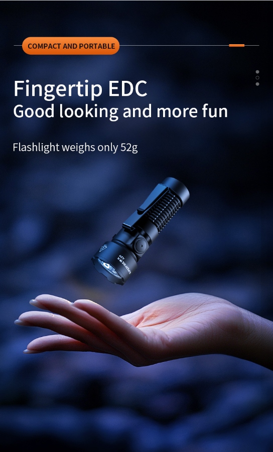 SUPERFIRE A29 EDC Portable Flashlight - Image 4