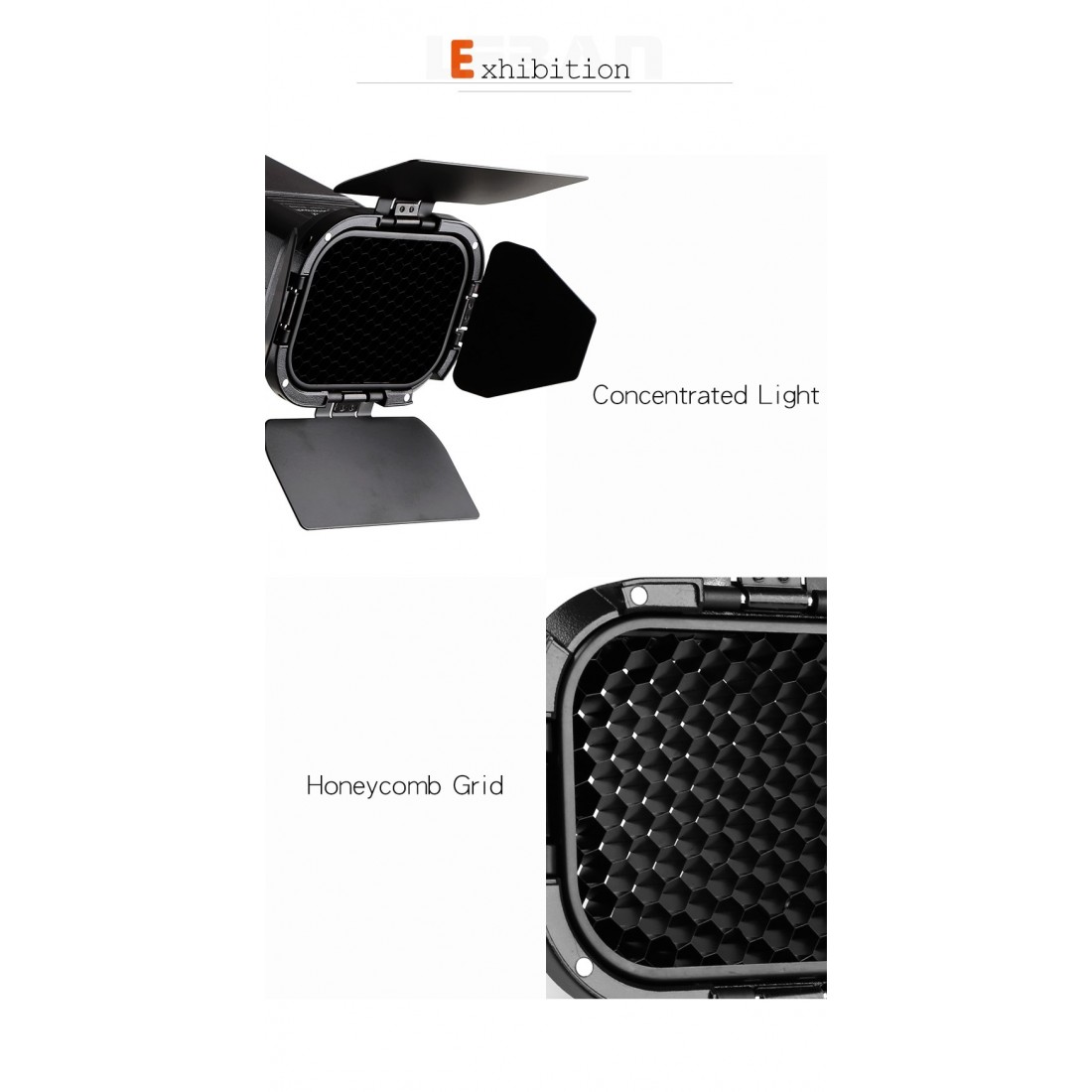 Godox BD-07 Barn door grid and gels set for AD200 - Image 3