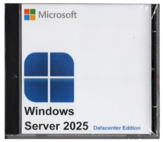 Windows Server 2025 Datacenter with 50 CALs, 64 Cores. Retail License, English.