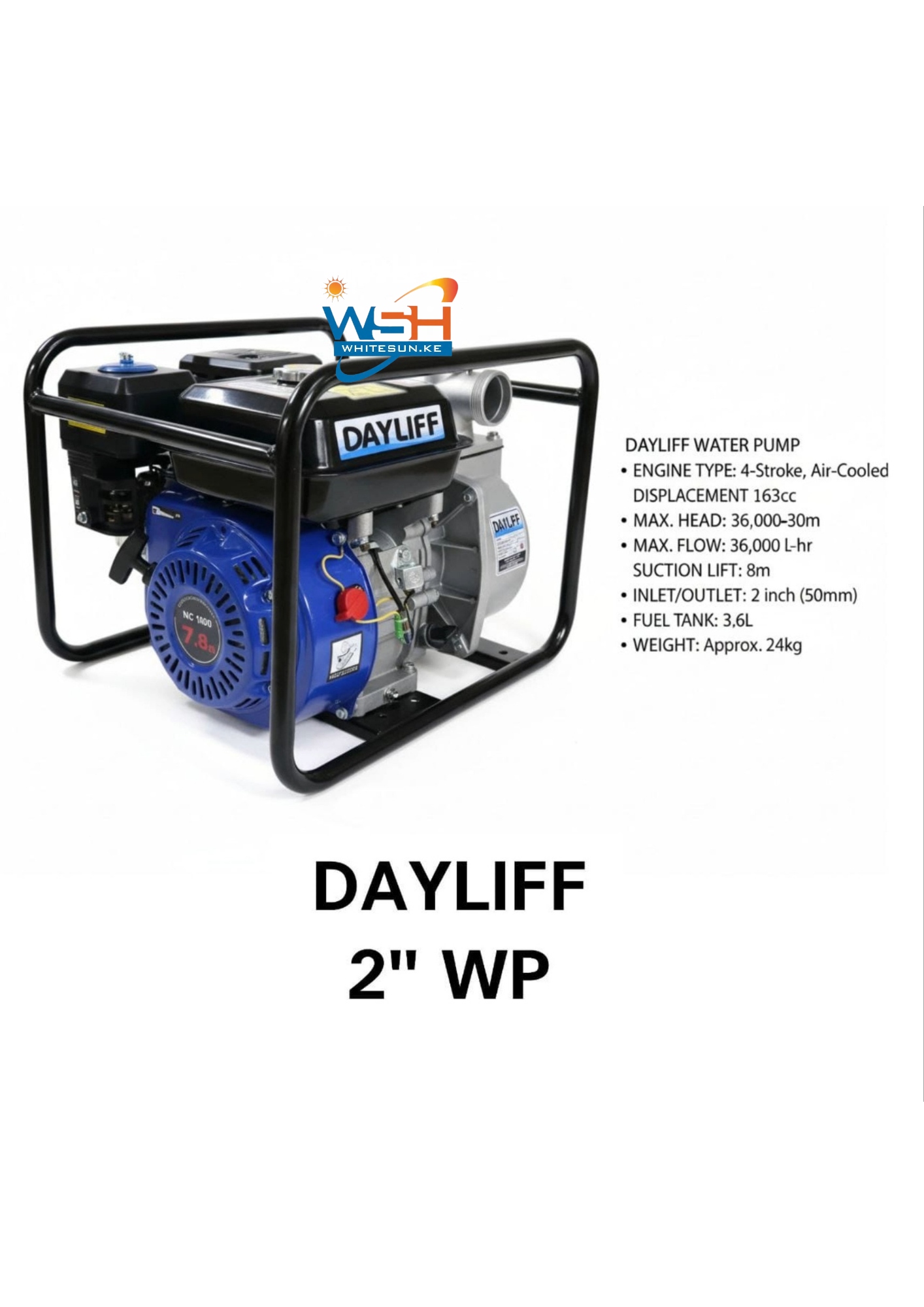 2" Dayliff Water Pump - Power flow Pro - Image 3
