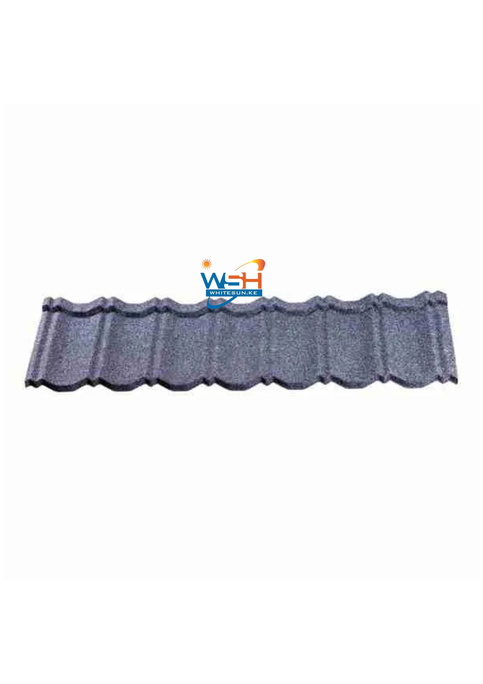 Tactile Stone Coated Steel Roofing Tile Classic Profile Gris Shade
