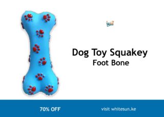 Dog Toy Squakey Foot Bone
