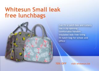 261# Whitesun Small leak free lunchbags for adults and kids 
