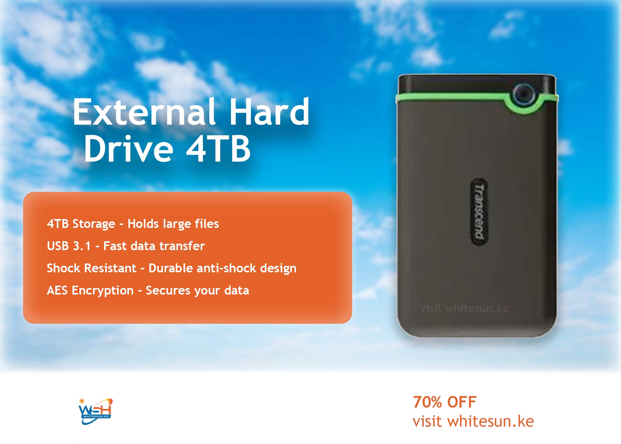 External HDD 4TB