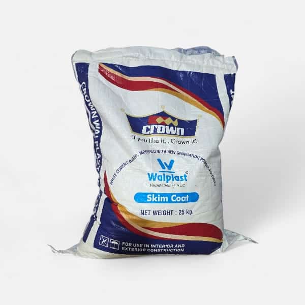Crown Wallplast Skim Coat Filler 25kg – Internal & External Putty - Image 3