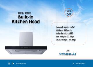 Haier 60cm Built-in Kitchen Hood HCH-T560T5BX