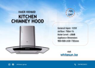 HAIER HXH60D-550SB KITCHEN CHIMNEY HOOD