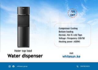 Haier Bottom load hot, normal & cold water dispenser HDC-BB3A1B