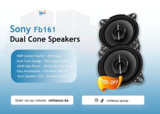 Sony Fb161 Dual Cone Speakers