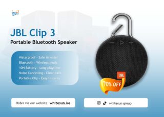 JBL Clip 3 Portable Bluetooth Speaker