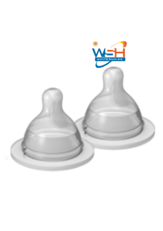 Baby Park Baby Nipples Pack Of 2 On Blister Pack 3-6 Months