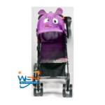 Baby Pram With Cartoon Cover And Luggage Basket And Pocket