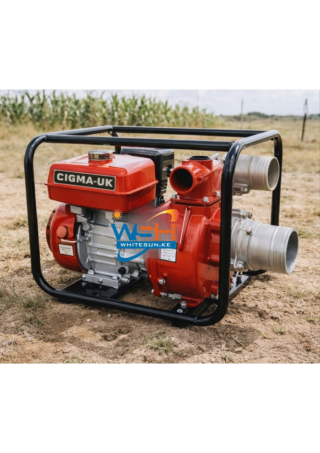 2"Cigma UK High Pressure Petrol Water Pump 7HP - 65 M Double Impeller