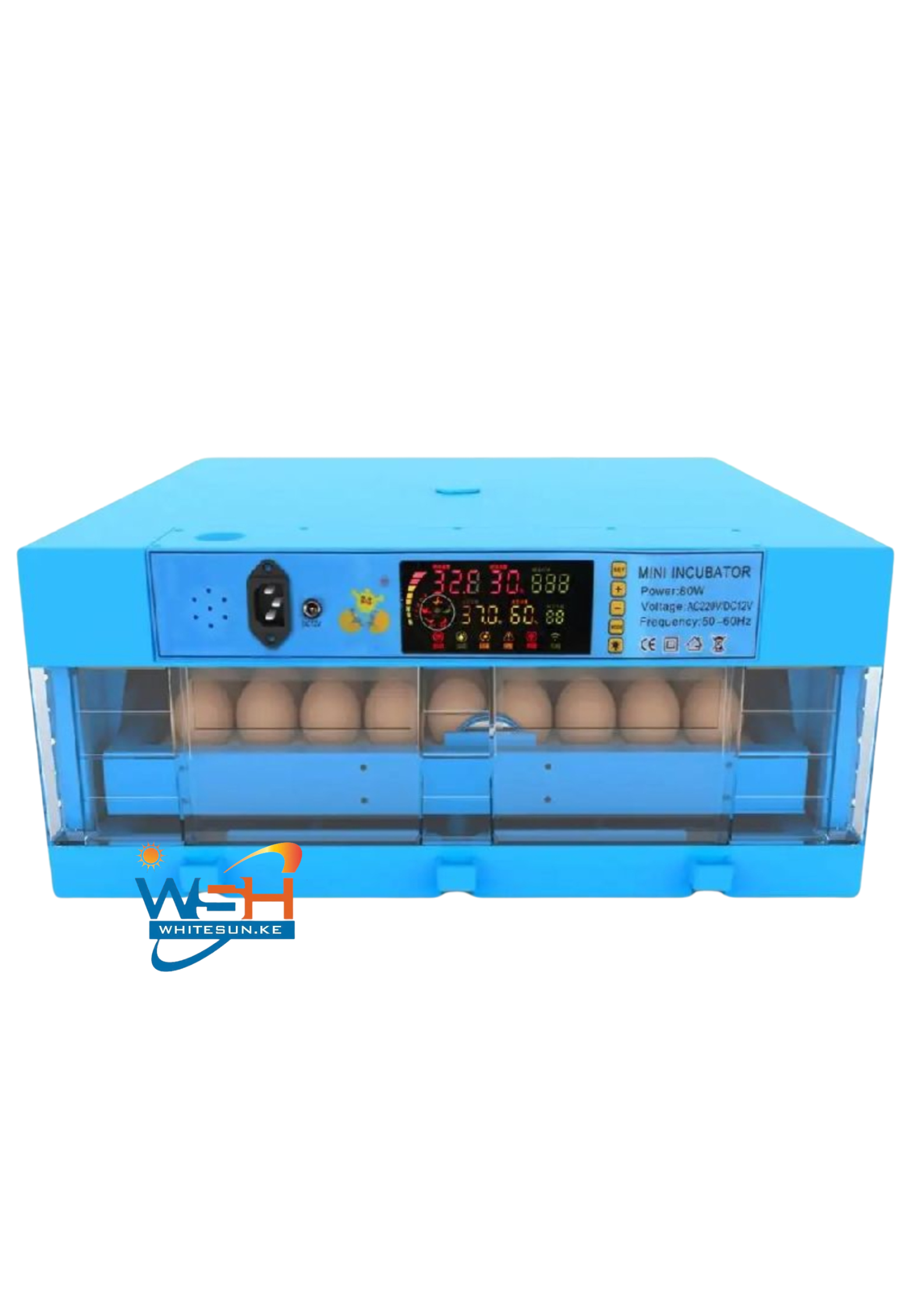 204 Eggs kukumom Imported Egg Digital Incubator - 80w AC/DC Fully Automatic - Image 4