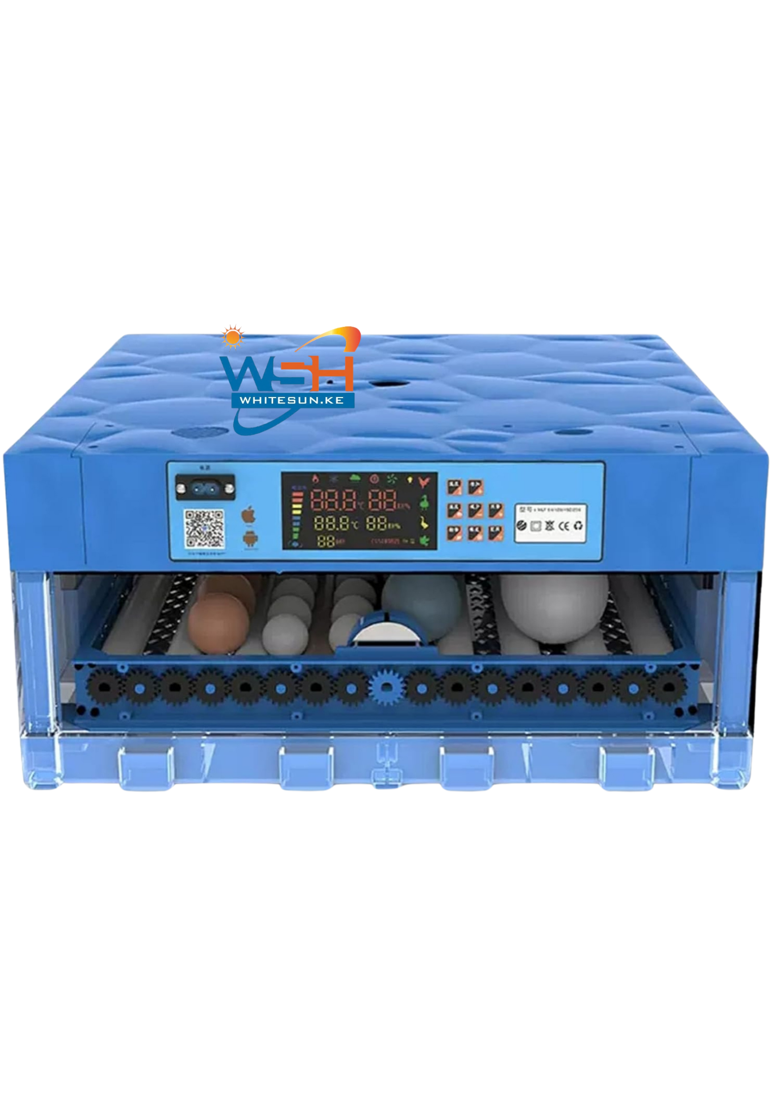 204 Eggs kukumom Imported Egg Digital Incubator - 80w AC/DC Fully Automatic - Image 7