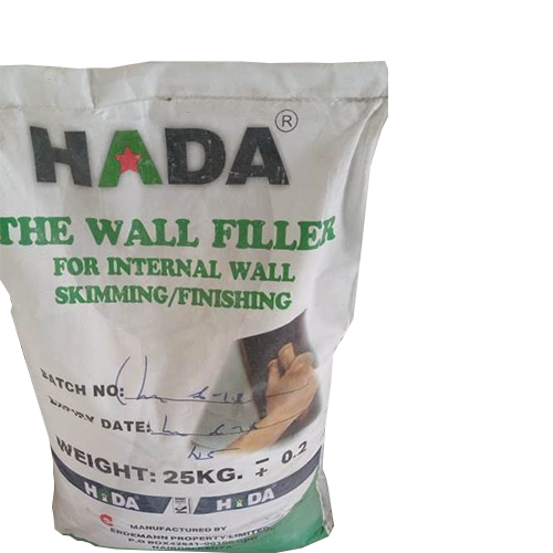 Hada Gypsum Filler Wall Skimming Plaster 25Kg