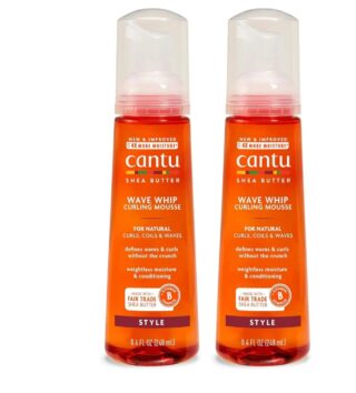 Cantu Natural Hair Wave Whip Curling Mousse.