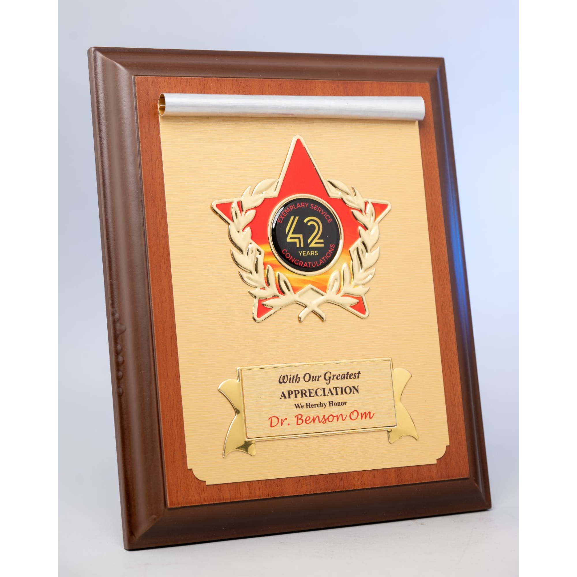 Executive Wooden Award - Image 3