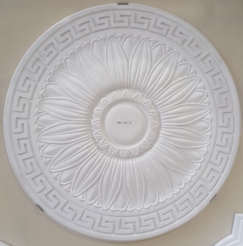Gypsum Ceiling Medallion Polyurethane (PU) KM0013