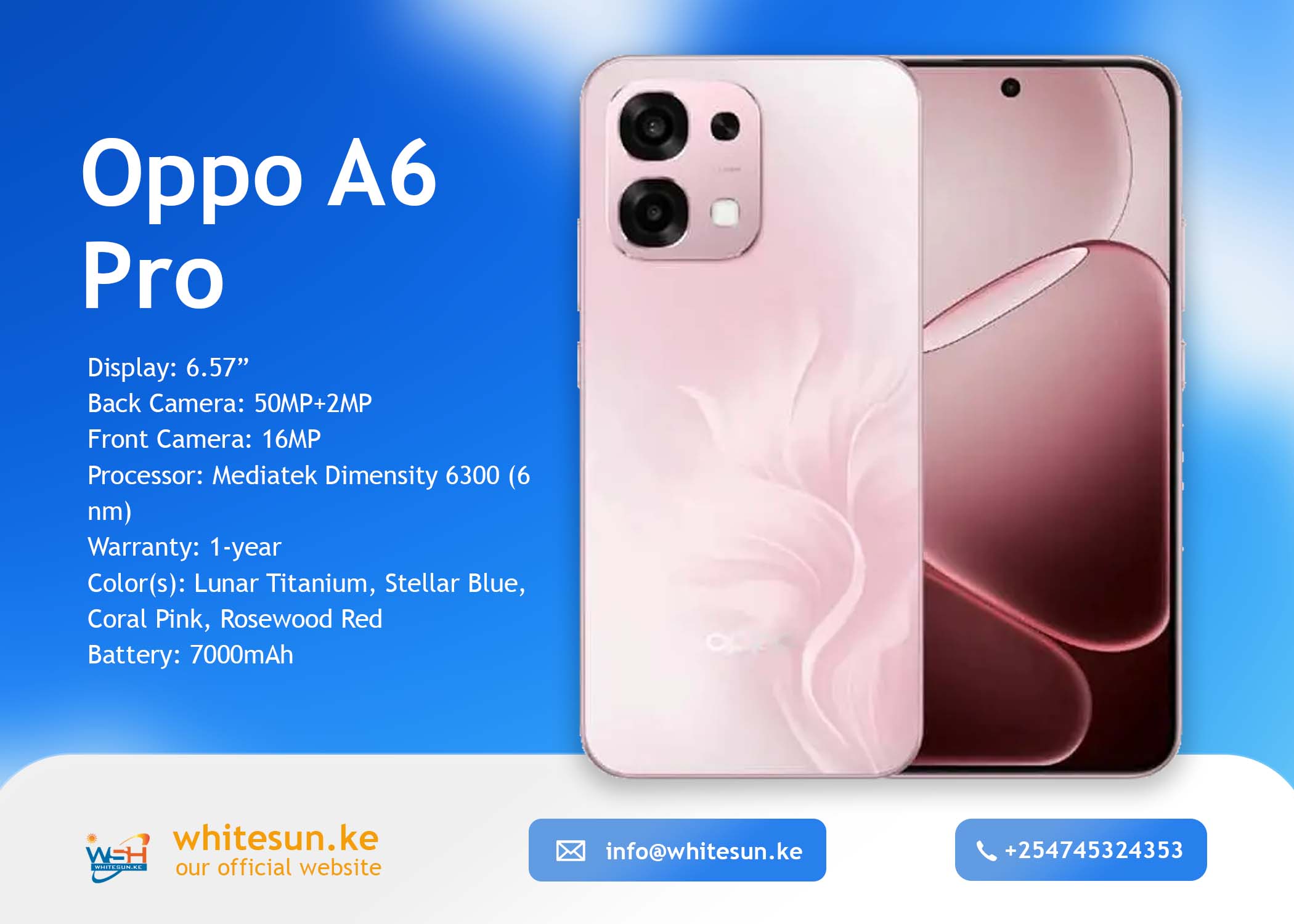 Oppo A6 Pro 5G 8GB 256GB