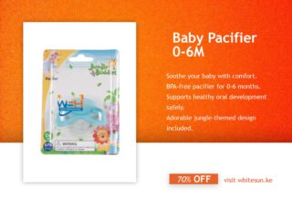 Baby Pacifier 0-6M, BPA Free, Jungle Buddies