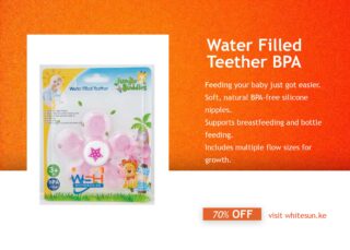 Water Filled Teether BPA Free Jungle Buddies
