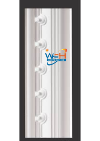 PU Cornice Flowered 4′ Inch CM004