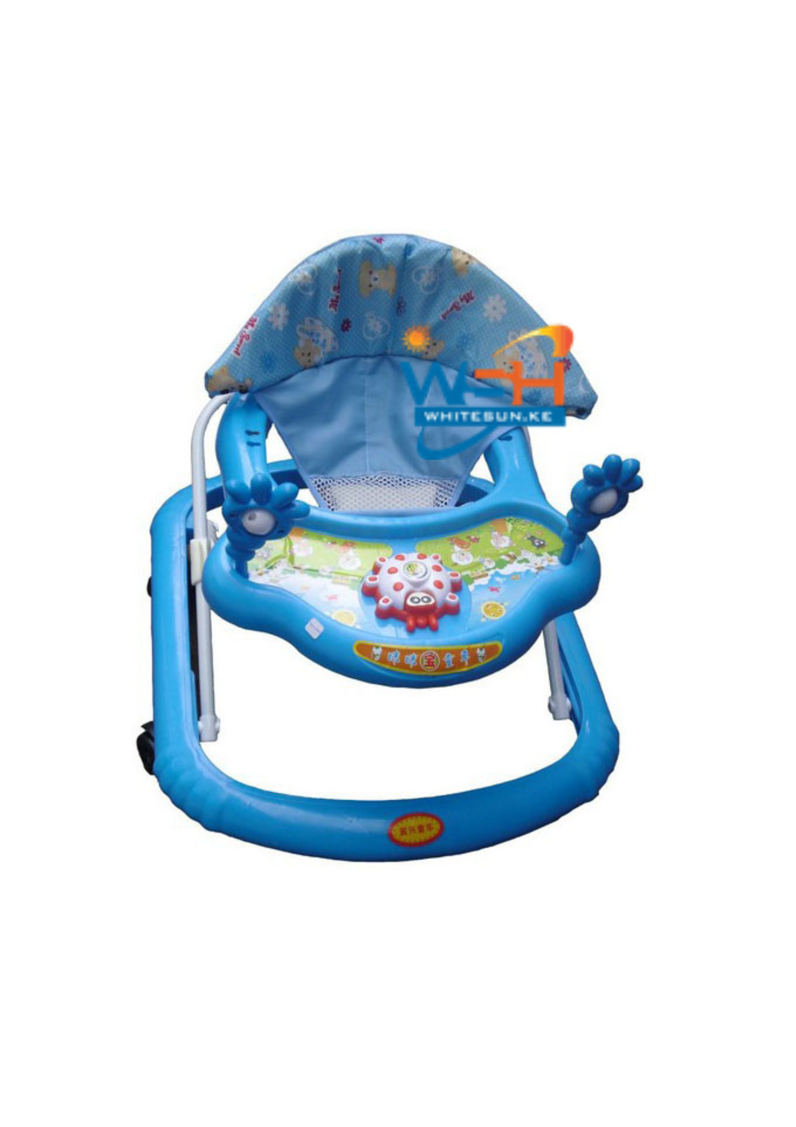 Baby Walker Standard With Music Blue/Pink - Image 2