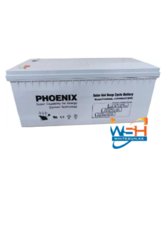 Solar Gel Deep Cycle Battery 12v-200Ah, Phoenix