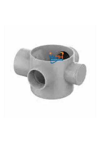 Floor trap four way 4″