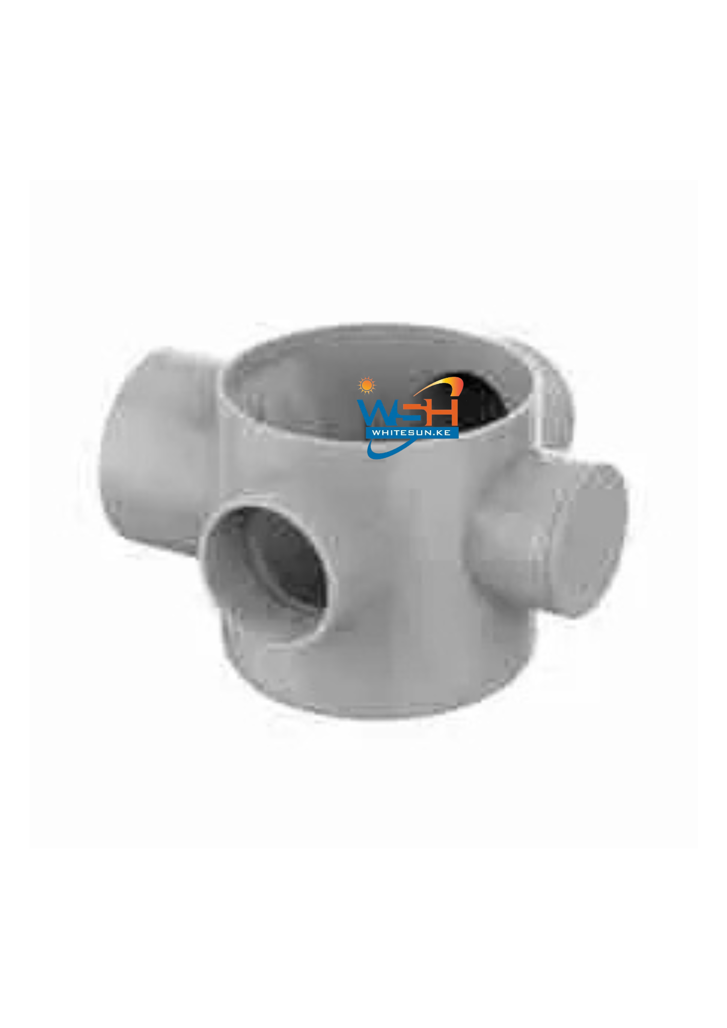 Floor trap four way 4″