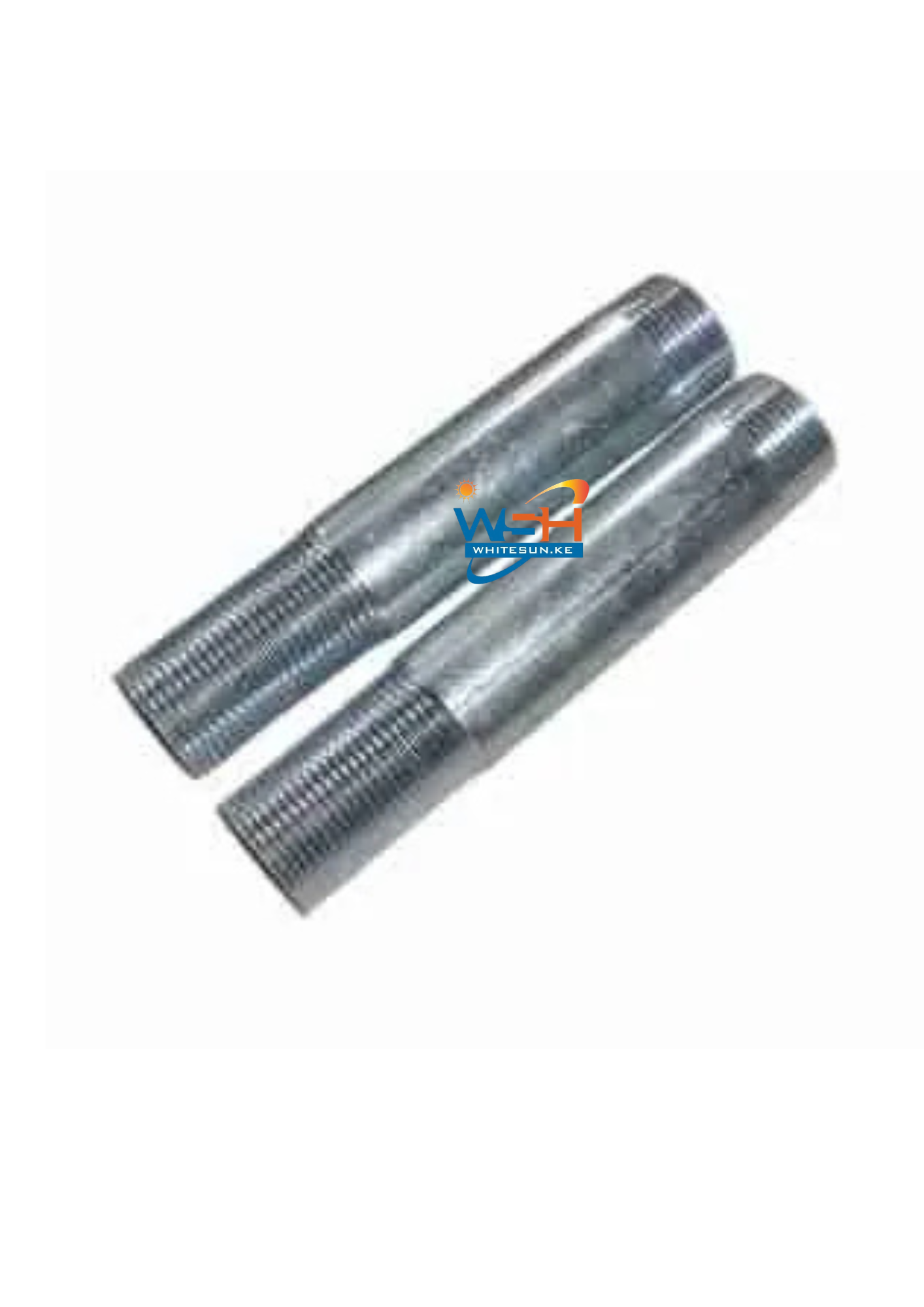 Galvanized Iron Fittings-GI Long Thread Nipple 1/2″