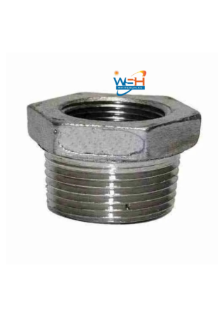 Galvanized Iron Fittings-GI Reducing Bush 1″ x 3/4″