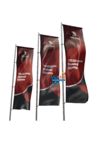 Telescopic Banner – 3.5m & 4.5m