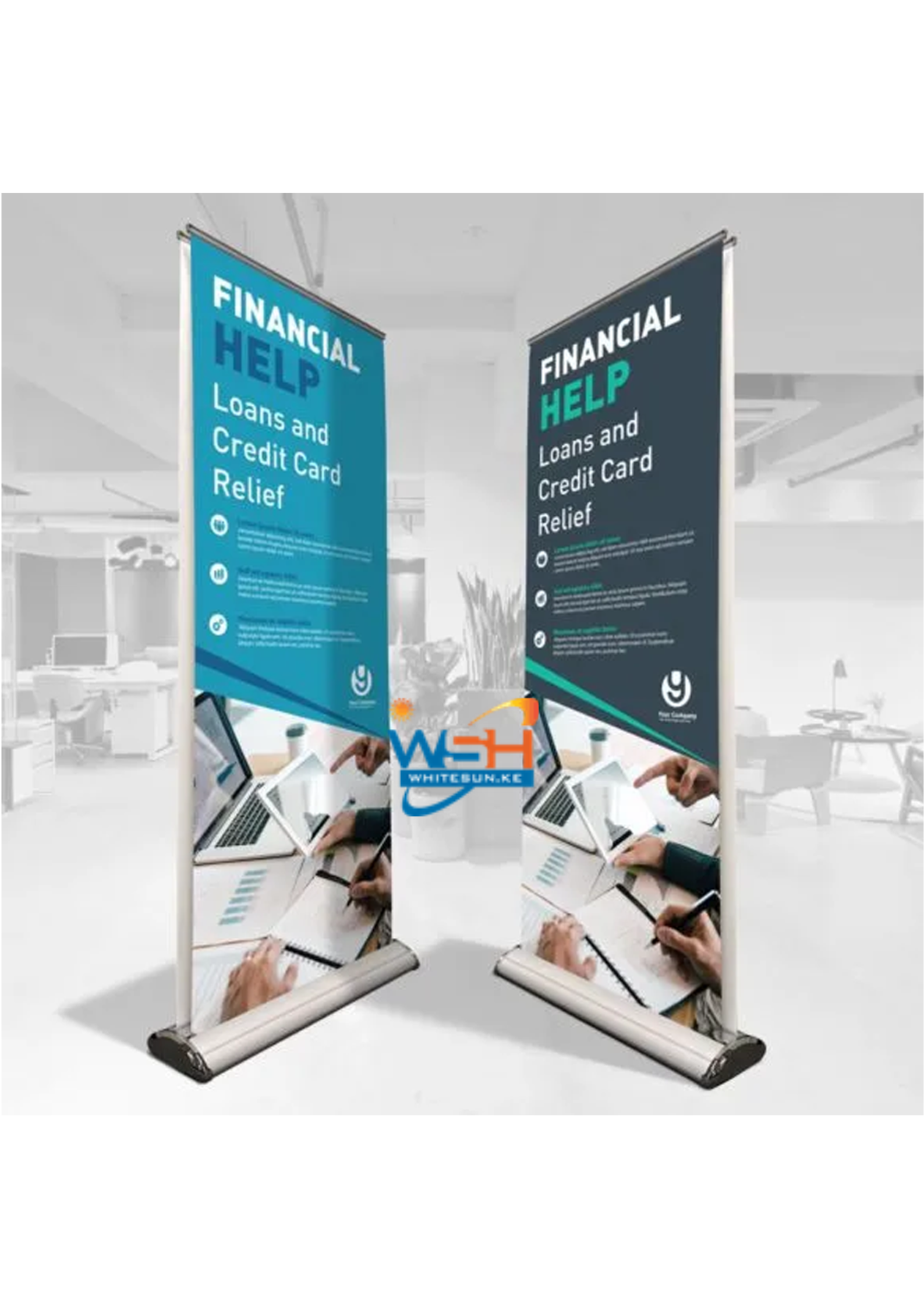 Double Sided Rollup Banner